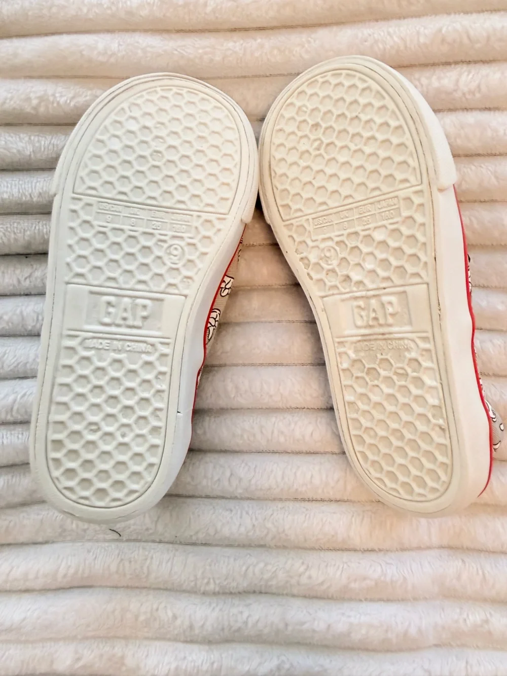 GAP Kids Mickey Mouse Navy, Gray & Red Flip Flops